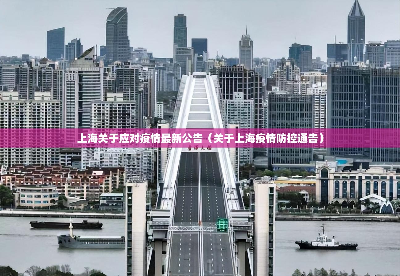 上海关于应对疫情最新公告（关于上海疫情防控通告）