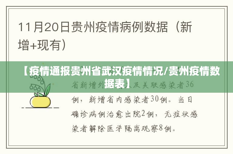 【疫情通报贵州省武汉疫情情况/贵州疫情数据表】