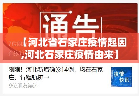 【河北省石家庄疫情起因,河北石家庄疫情由来】