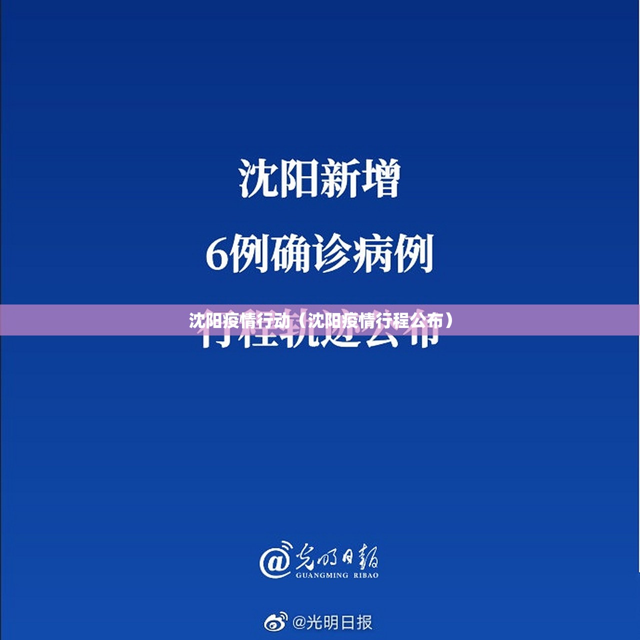 沈阳疫情行动（沈阳疫情行程公布）