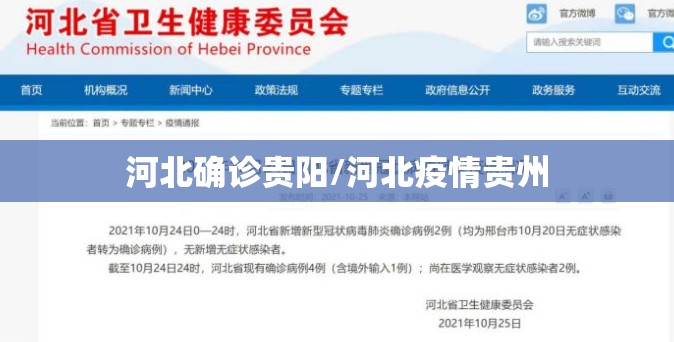 河北确诊贵阳/河北疫情贵州