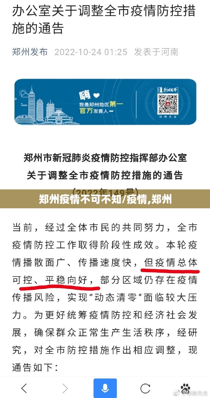 郑州疫情不可不知/疫情,郑州