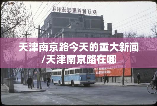 天津南京路今天的重大新闻/天津南京路在哪
