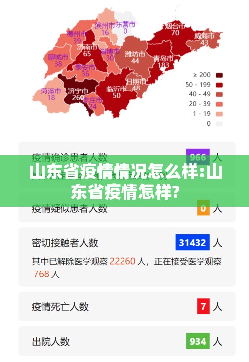 山东省疫情情况怎么样:山东省疫情怎样?