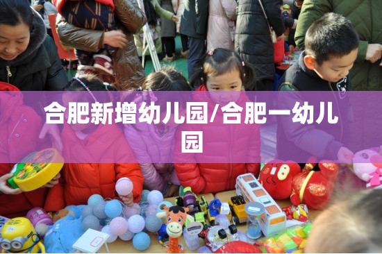 合肥新增幼儿园/合肥一幼儿园