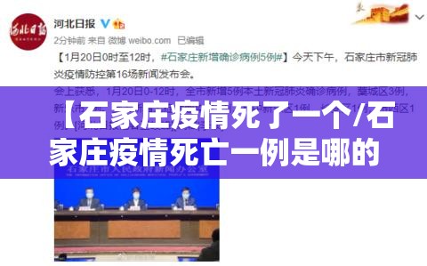 【石家庄疫情死了一个/石家庄疫情死亡一例是哪的】