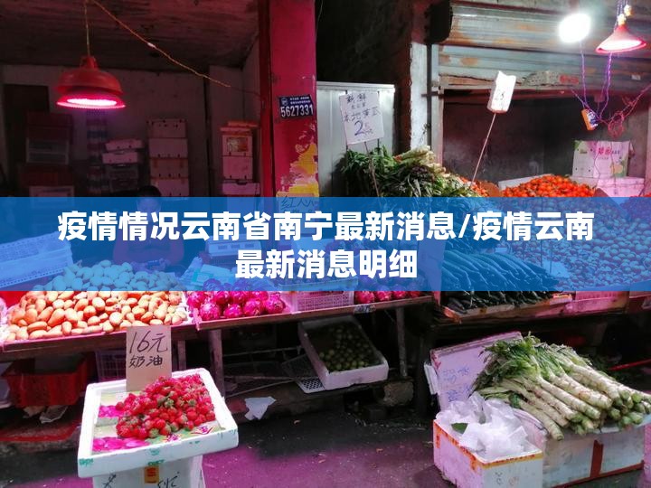 疫情情况云南省南宁最新消息/疫情云南最新消息明细