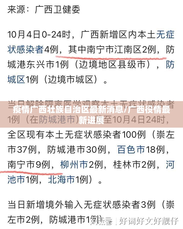疫情广西壮族自治区最新消息/广西役情最新进展