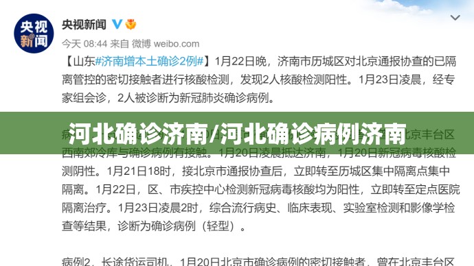 河北确诊济南/河北确诊病例济南