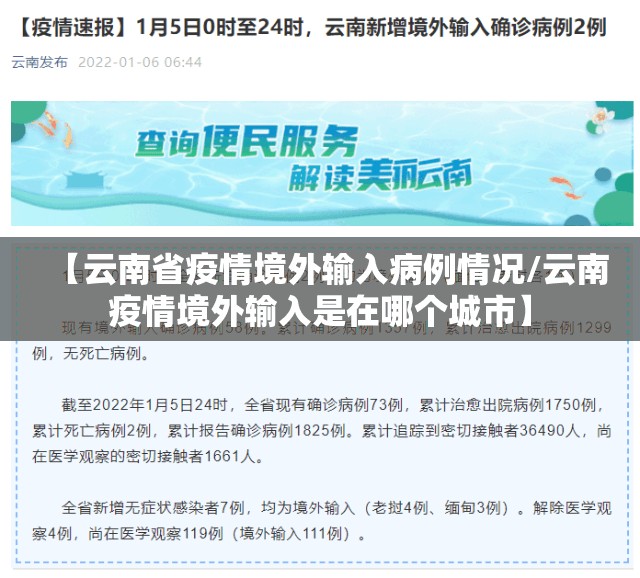 【云南省疫情境外输入病例情况/云南疫情境外输入是在哪个城市】