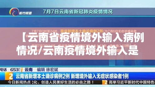 【云南省疫情境外输入病例情况/云南疫情境外输入是在哪个城市】