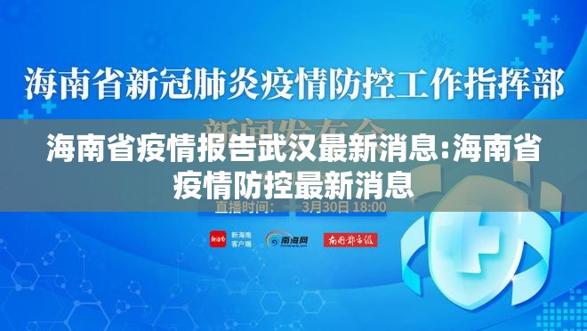 海南省疫情报告武汉最新消息:海南省疫情防控最新消息