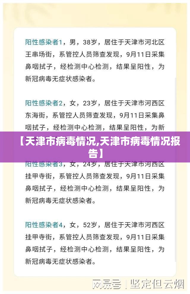 【天津市病毒情况,天津市病毒情况报告】