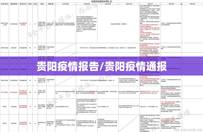 贵阳疫情报告/贵阳疫情通报