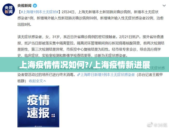 上海疫情情况如何?/上海疫情新进展