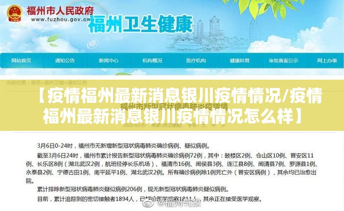 【疫情福州最新消息银川疫情情况/疫情福州最新消息银川疫情情况怎么样】