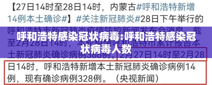 呼和浩特感染冠状病毒:呼和浩特感染冠状病毒人数