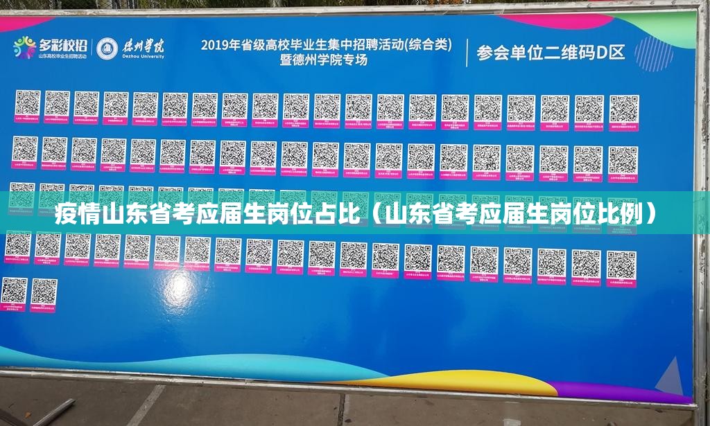 疫情山东省考应届生岗位占比（山东省考应届生岗位比例）