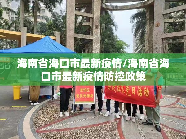 海南省海口市最新疫情/海南省海口市最新疫情防控政策