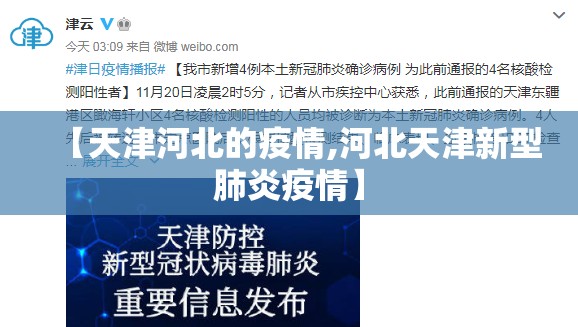 【天津河北的疫情,河北天津新型肺炎疫情】