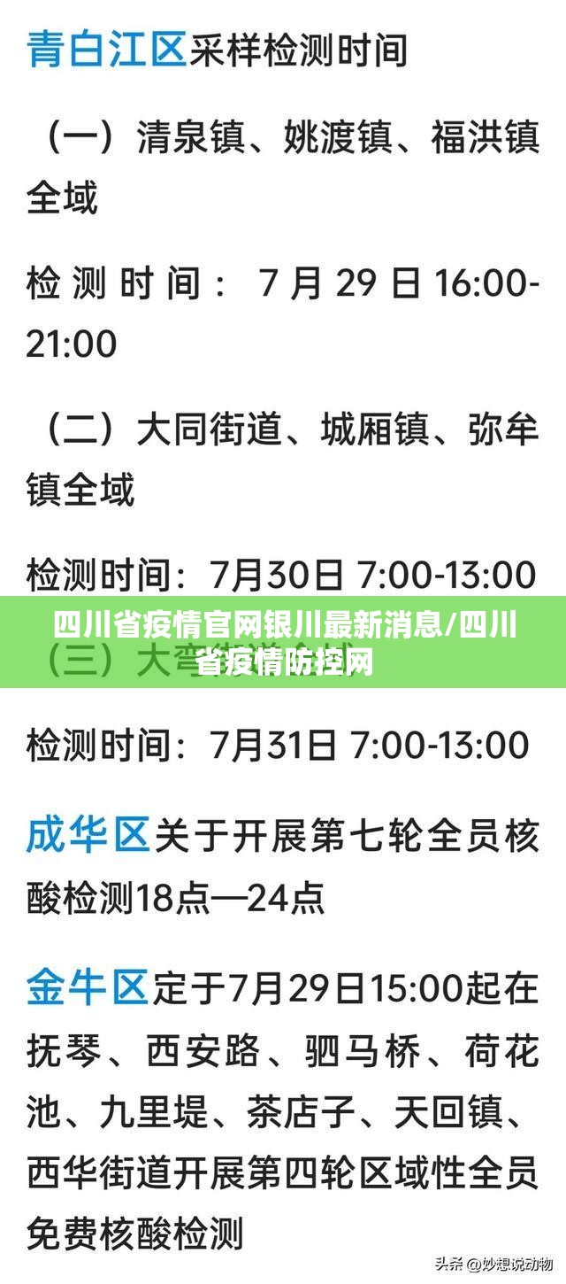 四川省疫情官网银川最新消息/四川省疫情防控网