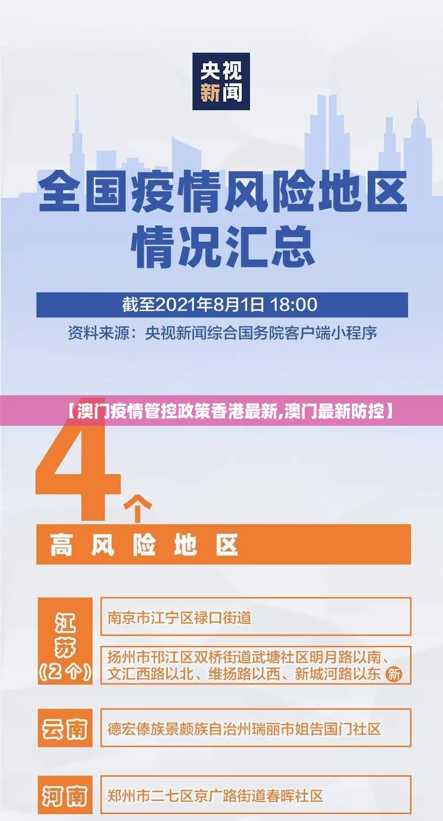 【澳门疫情管控政策香港最新,澳门最新防控】