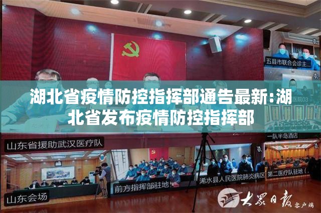 湖北省疫情防控指挥部通告最新:湖北省发布疫情防控指挥部