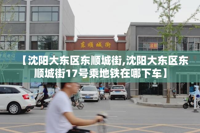 【沈阳大东区东顺城街,沈阳大东区东顺城街17号乘地铁在哪下车】