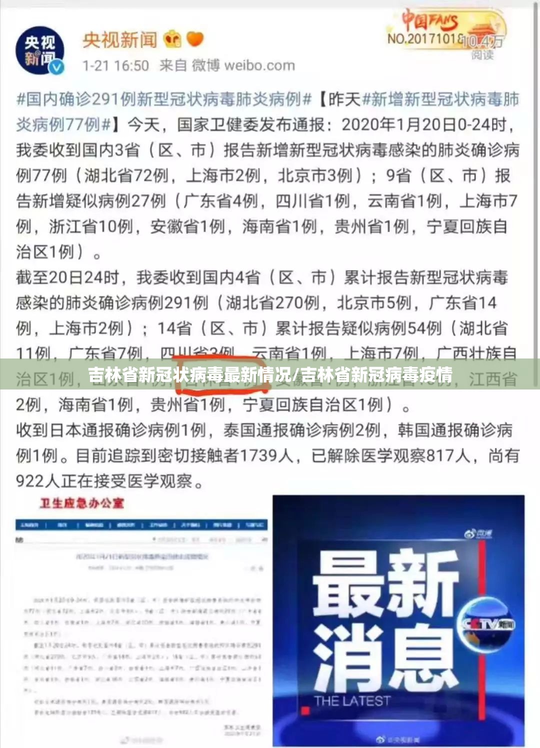 吉林省新冠状病毒最新情况/吉林省新冠病毒疫情