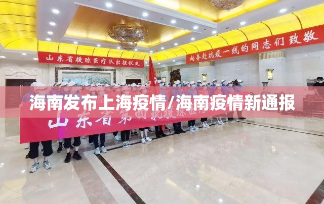 海南发布上海疫情/海南疫情新通报