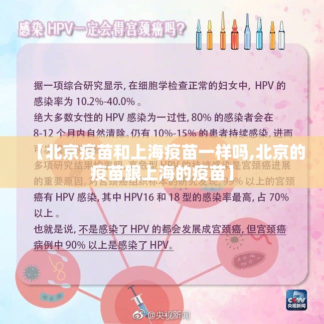 【北京疫苗和上海疫苗一样吗,北京的疫苗跟上海的疫苗】