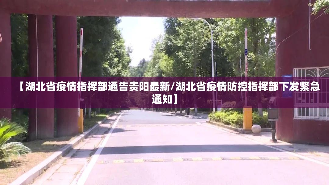 【湖北省疫情指挥部通告贵阳最新/湖北省疫情防控指挥部下发紧急通知】