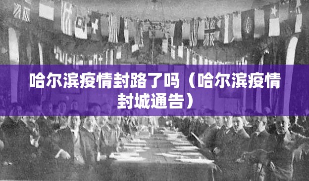 哈尔滨疫情封路了吗（哈尔滨疫情封城通告）