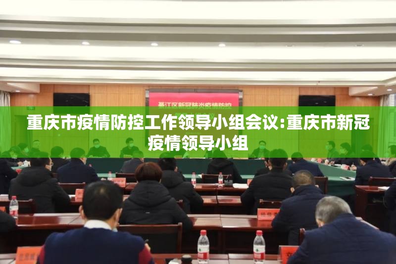 重庆市疫情防控工作领导小组会议:重庆市新冠疫情领导小组