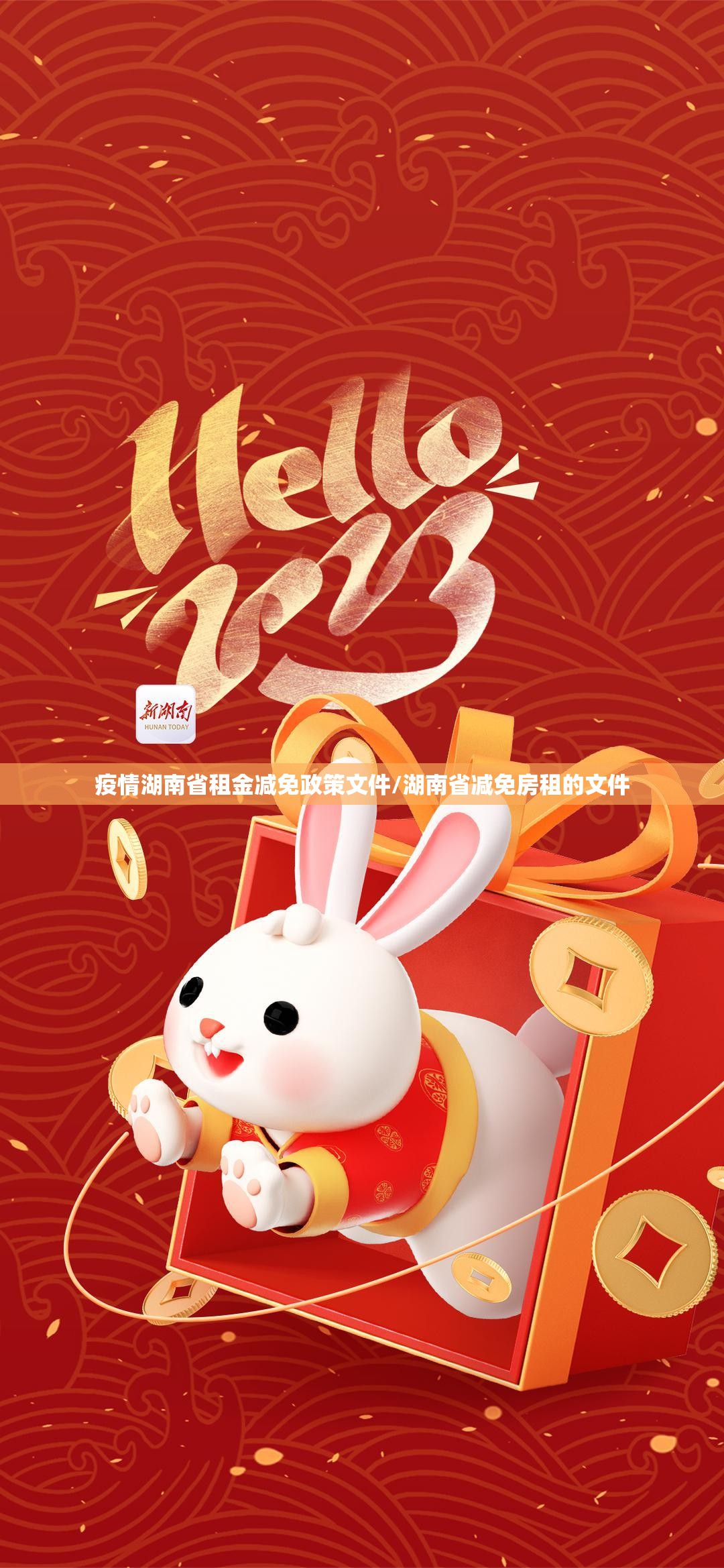 疫情湖南省租金减免政策文件/湖南省减免房租的文件