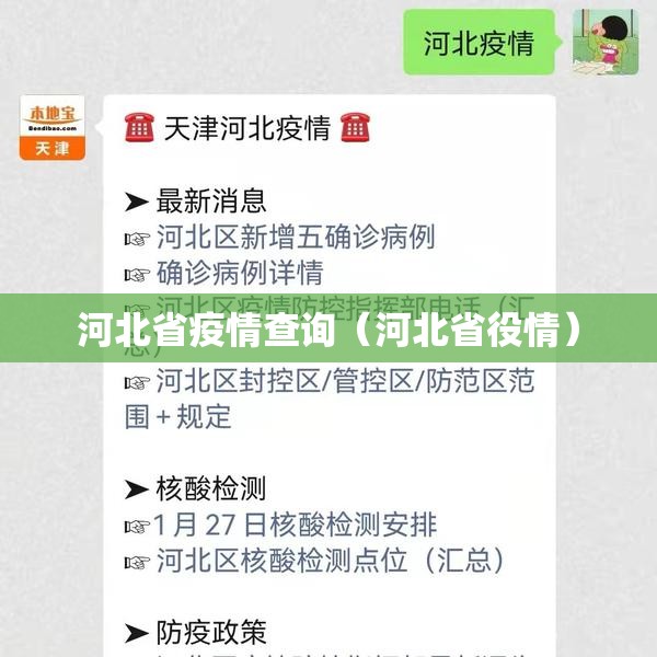 河北省疫情查询（河北省役情）