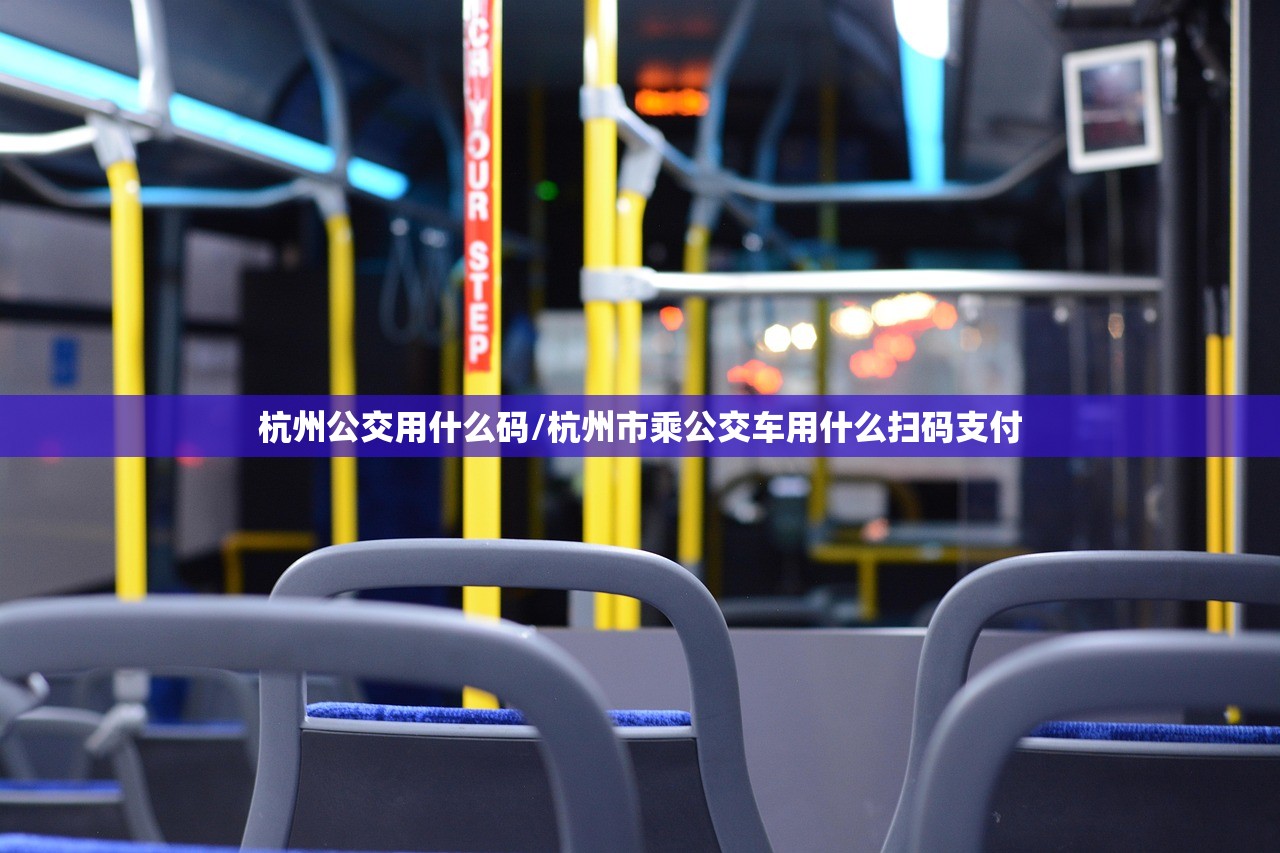 杭州公交用什么码/杭州市乘公交车用什么扫码支付